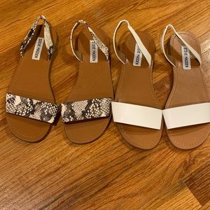 Steve Madden sandals.